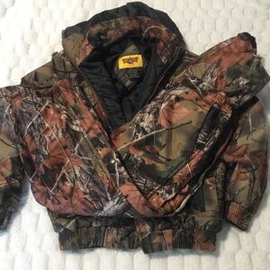 Kids Camouflage Jacket and Bibs